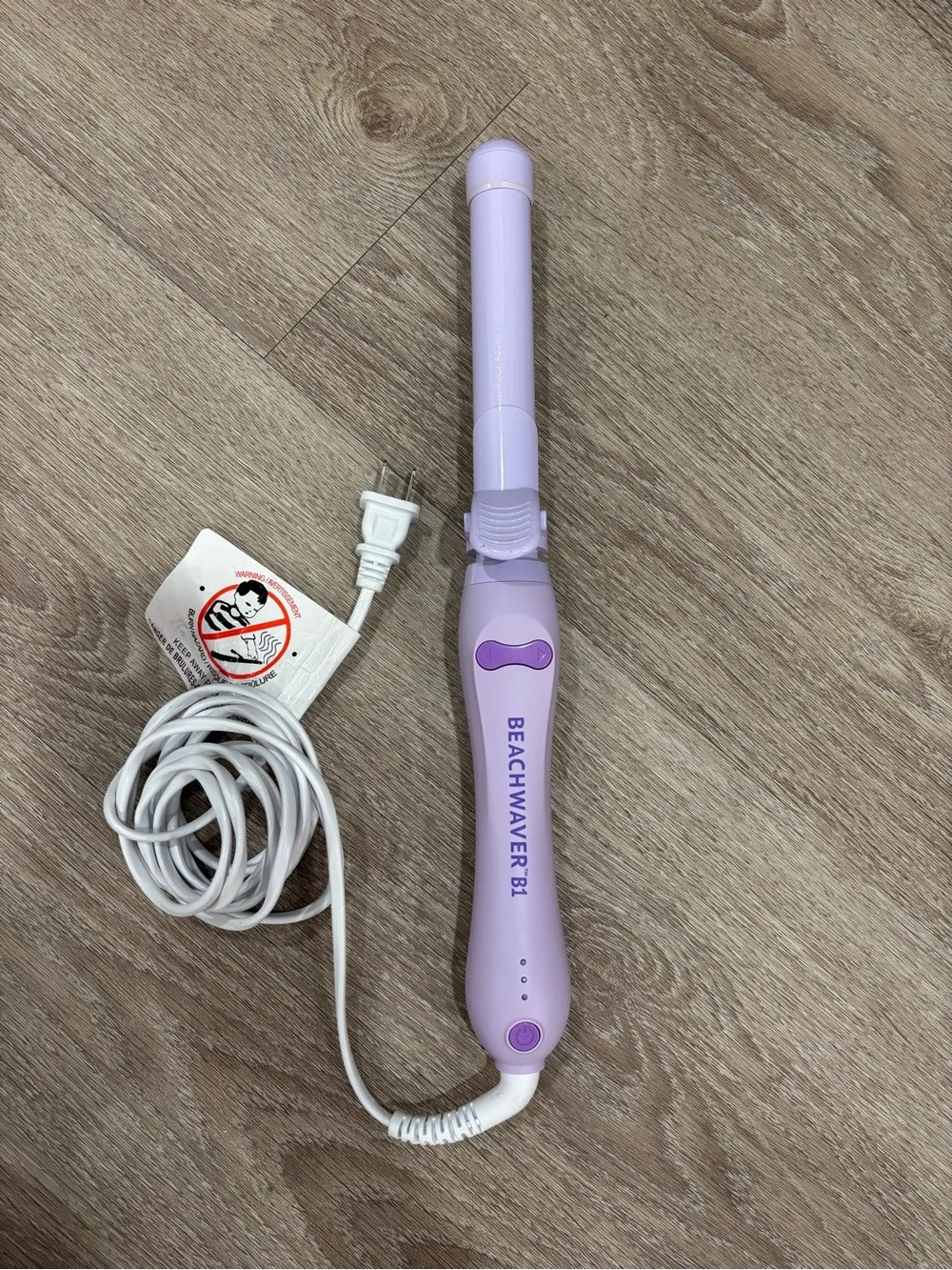 B1 Lilac Curling Wand